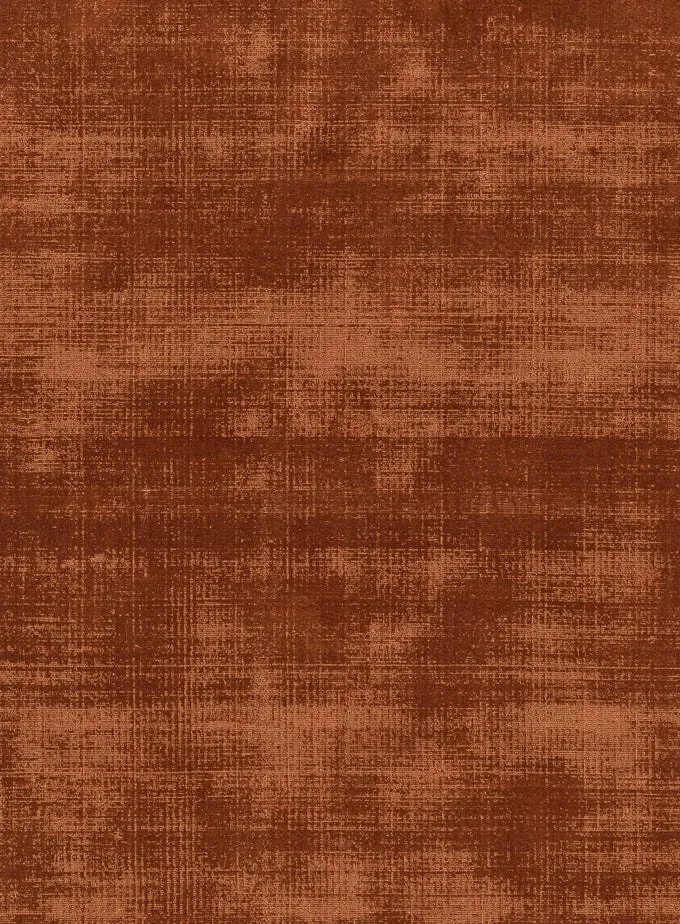 Lupe Terracotta Handwoven PET Round Rug