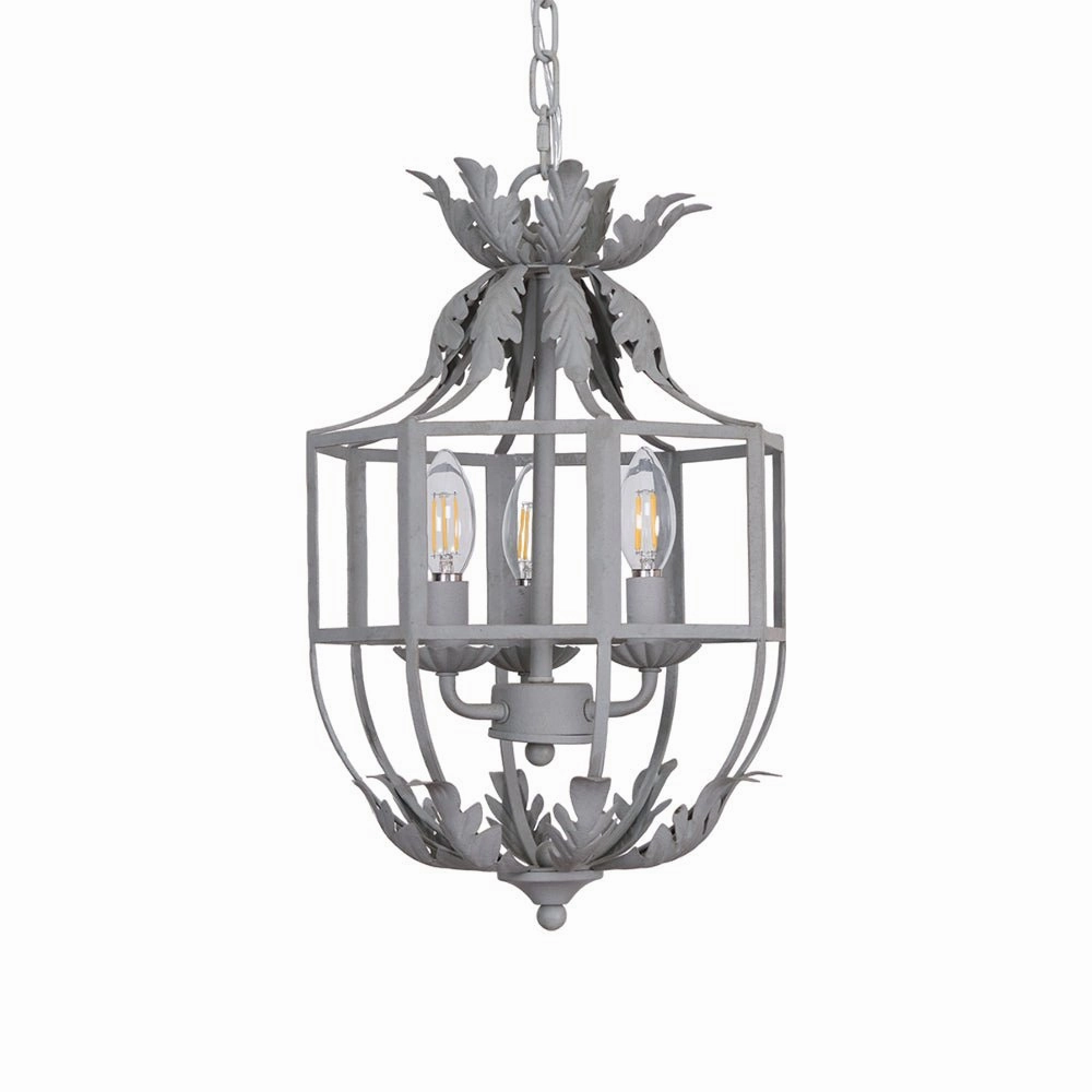 Lustre Retro Cage Chandelier