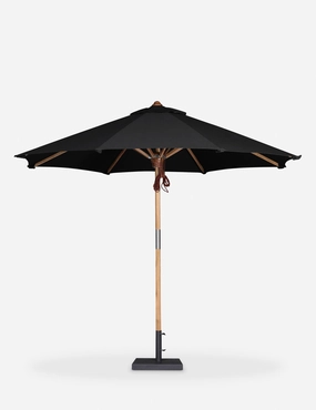Luzita 9'10" Round Outdoor Umbrellaoutdoor wrought iron plant stand