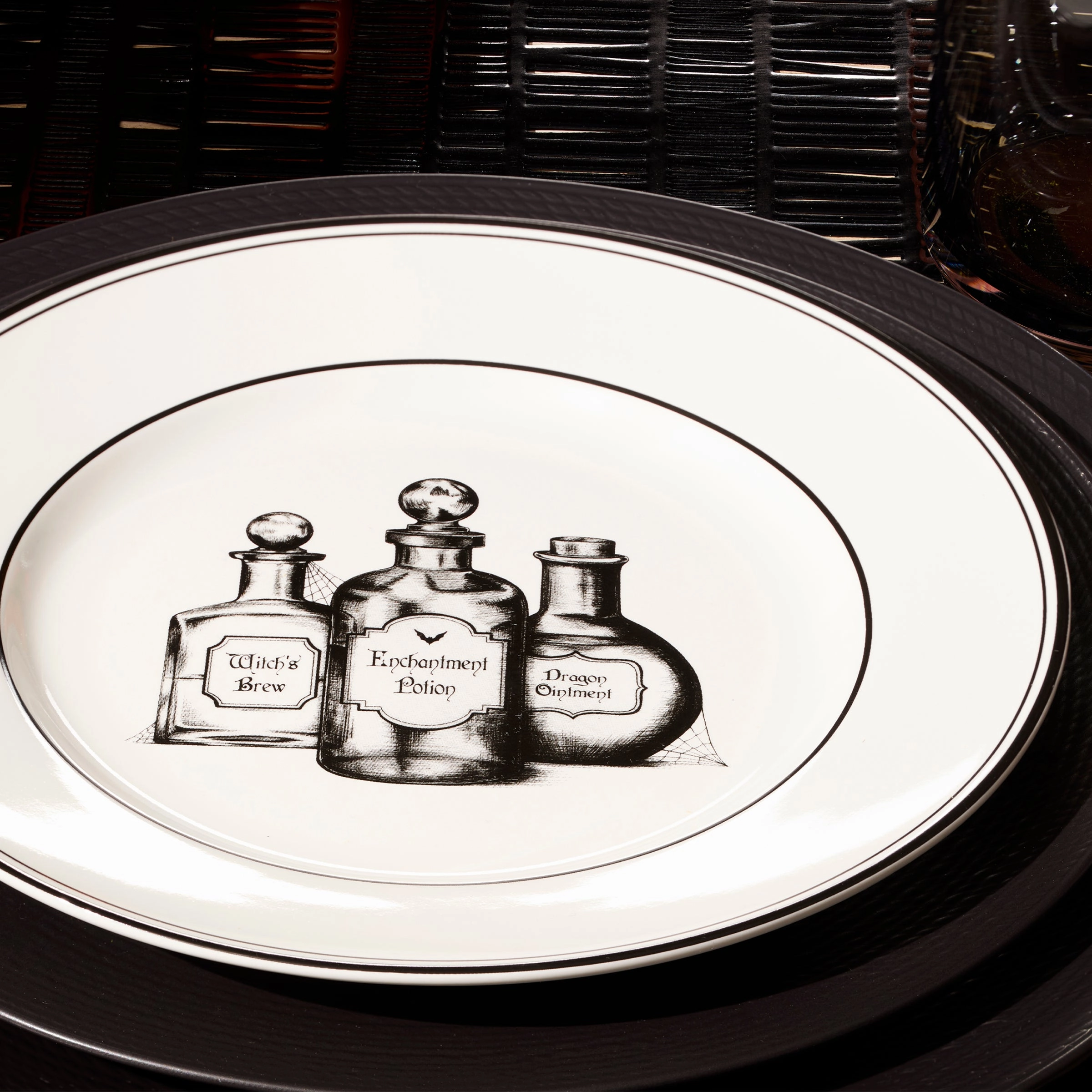 LX Collective Tray With 3 Dip Bowls