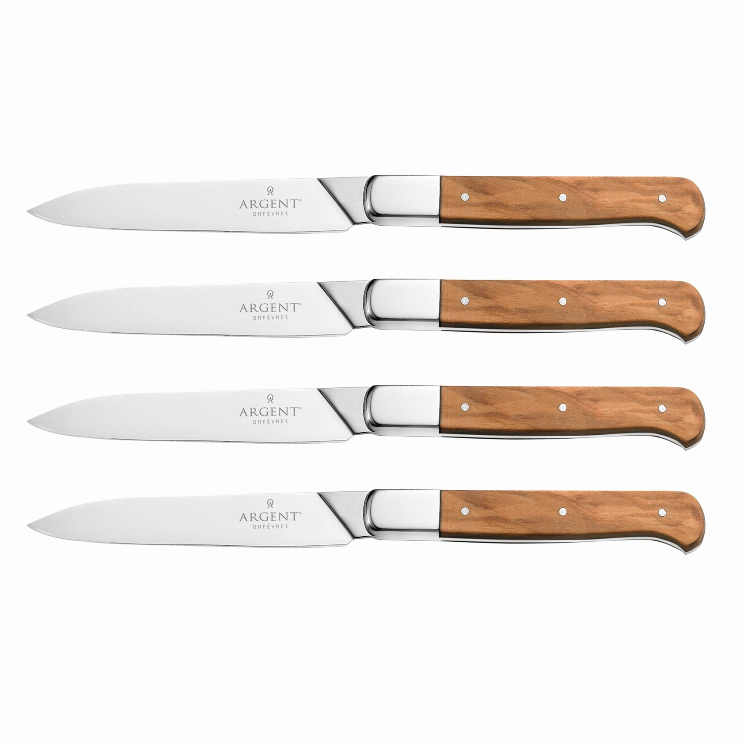 Lynden Olive Wood Steak Knives Set of 4modern kitchen decor ,kitchen dinner set ,dinnerware 