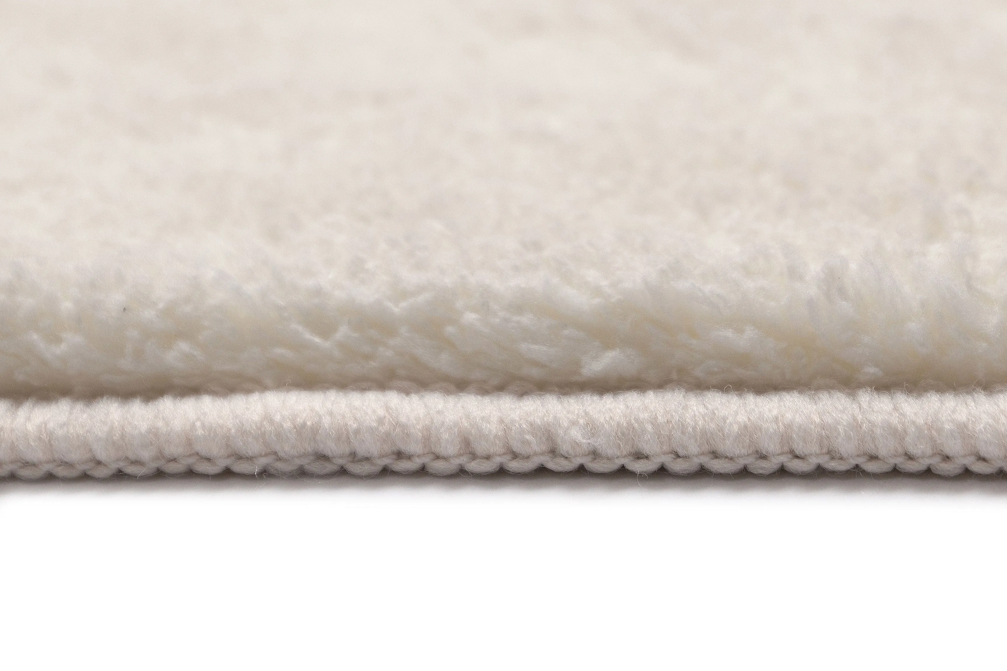 Lyra Ivory and Brown Diamond Stripe Washable Rug
