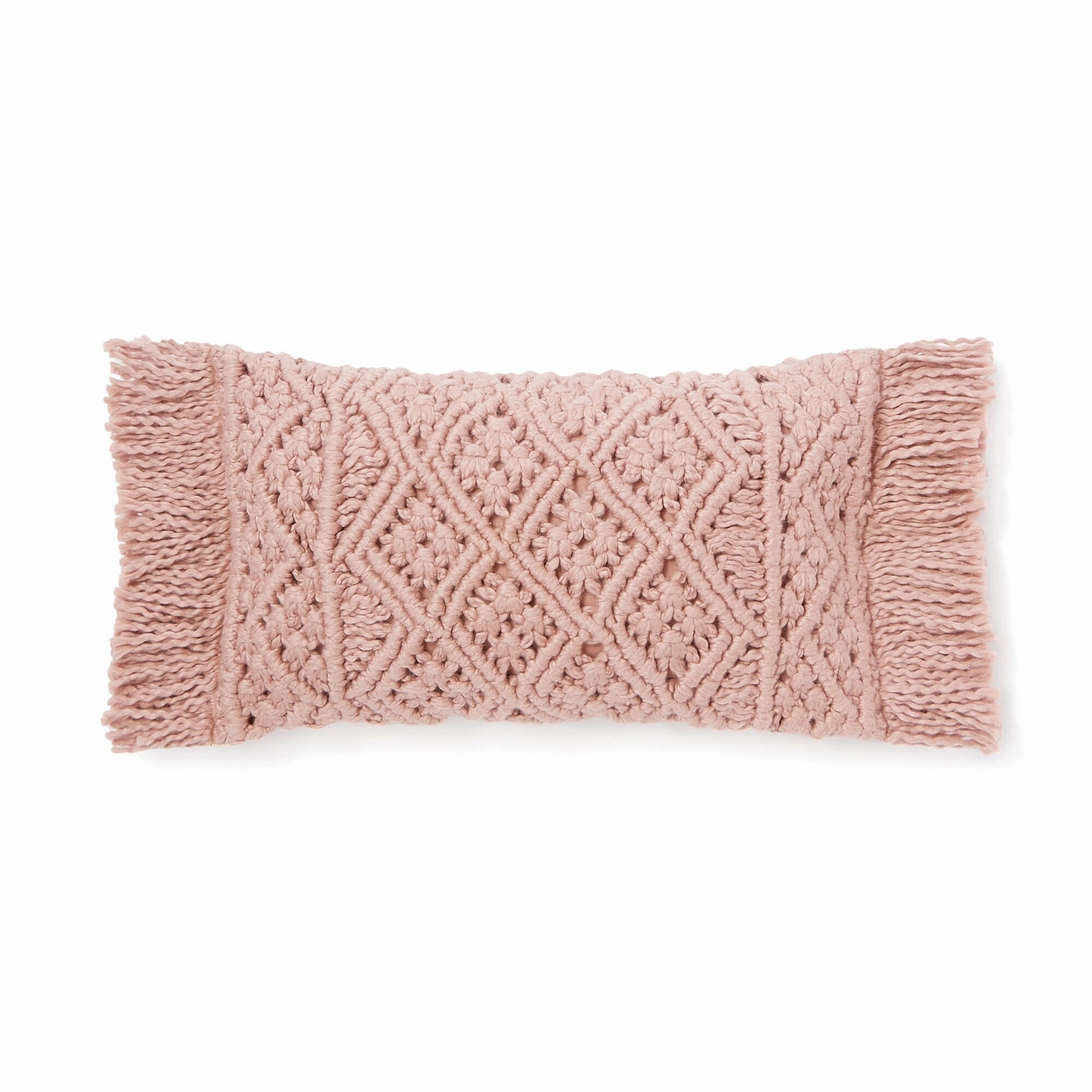 Macrame Cushion Cover 400 x 250 Pinkbedding sets ,throw blankets 