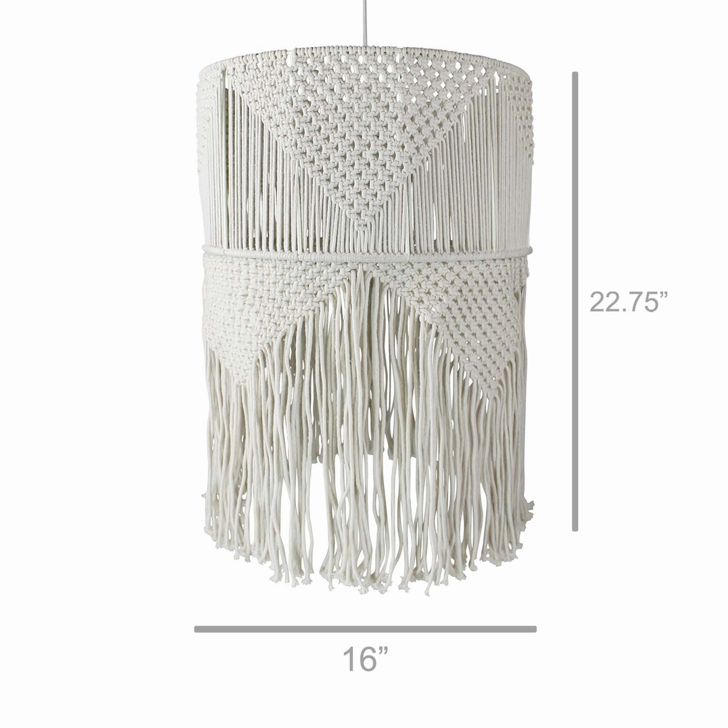 Macrame Pendant Light