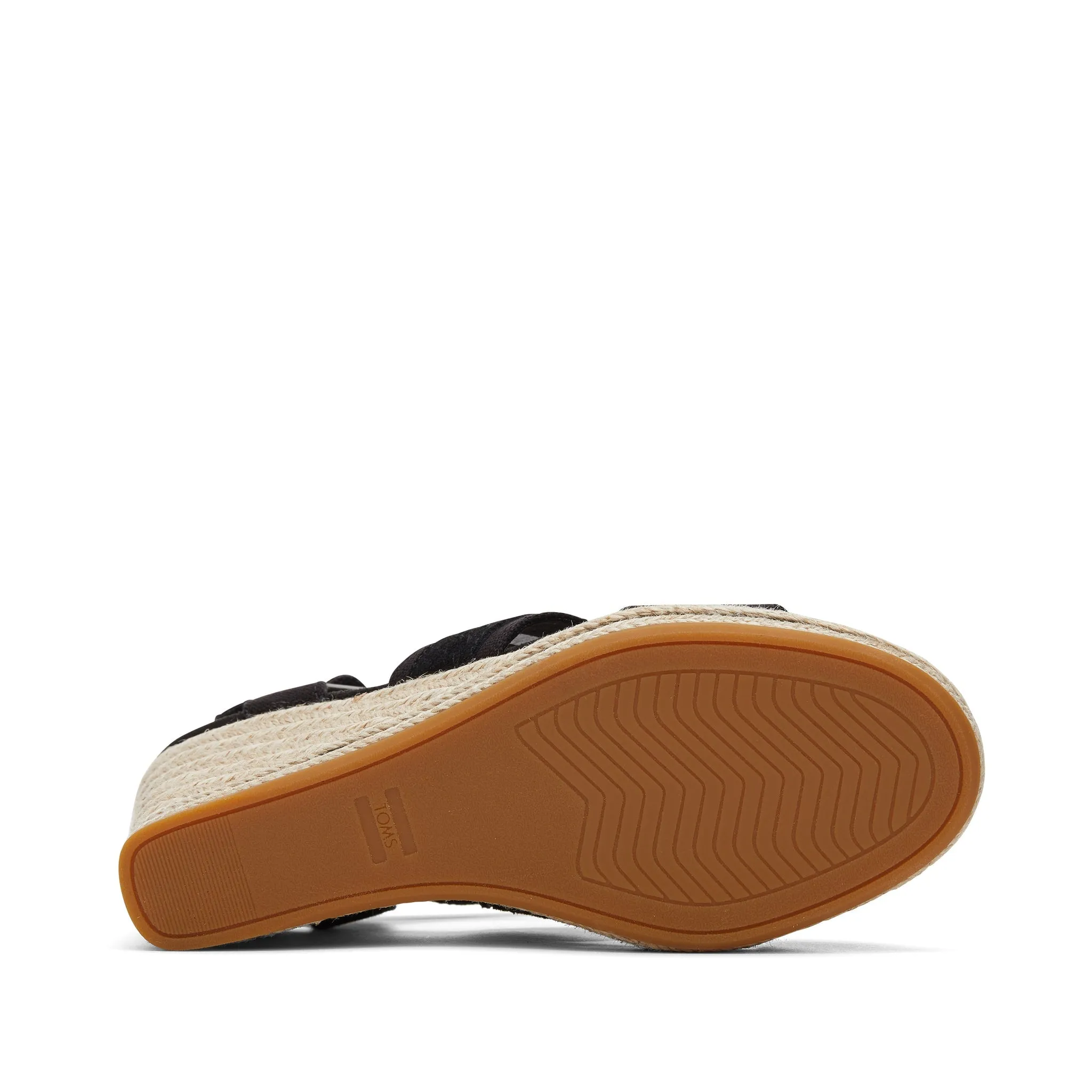Madelyn Black Wedge Sandal