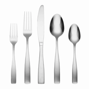 Madison Satin 20 Piece Flatware Seteco-friendly bamboo fiber tableware set 