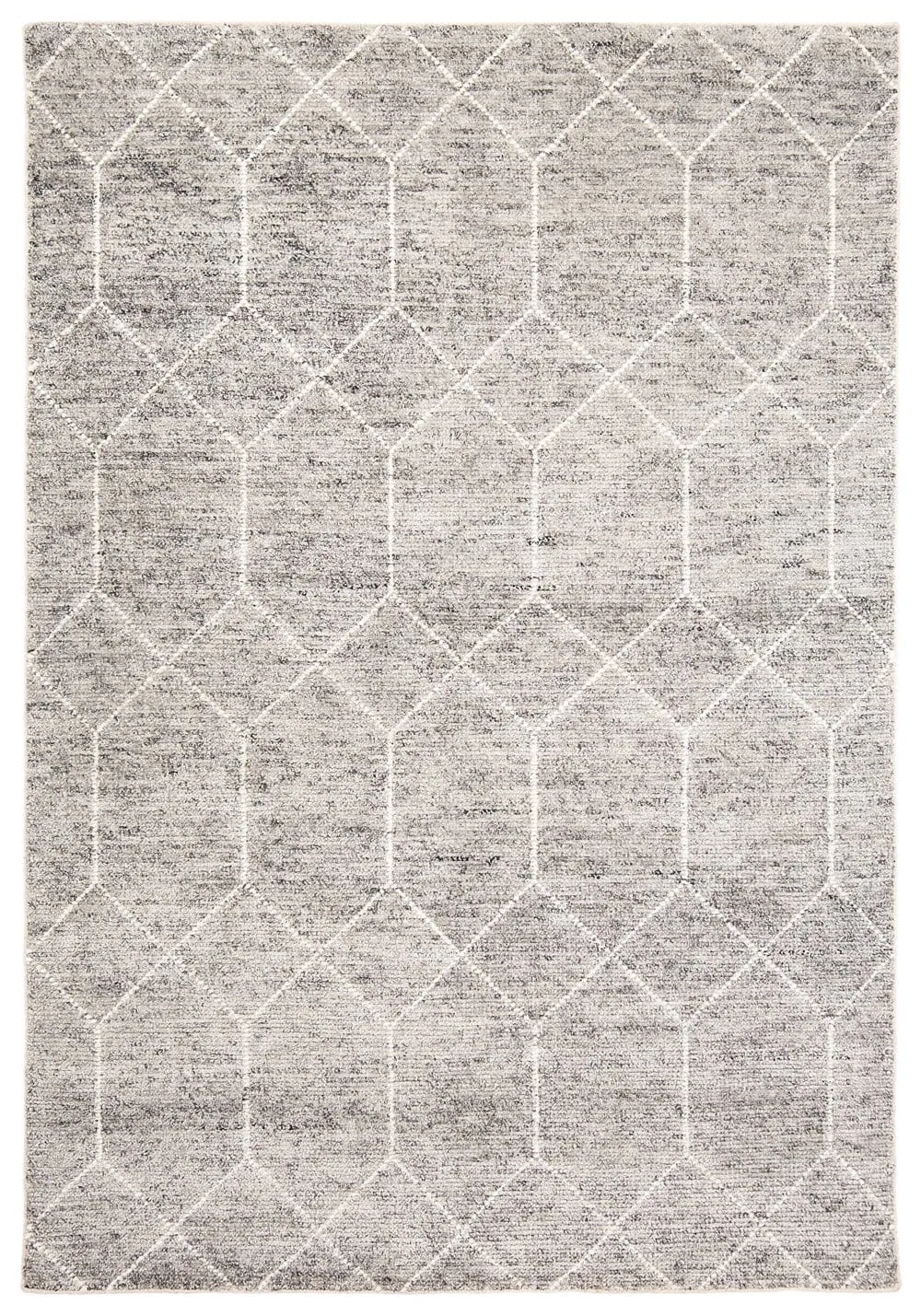 Mae Grey Geometric Rug *NO RETURNS UNLESS FAULTYmodern color block patchwork rug