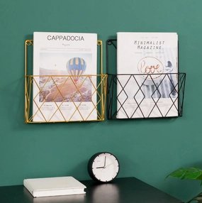 Magazine Wall Racknordic style wall decor