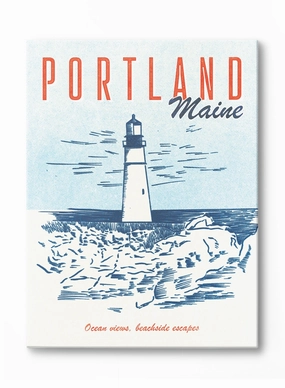 Maine on my Mind, Canvasindoor decorative canvas print