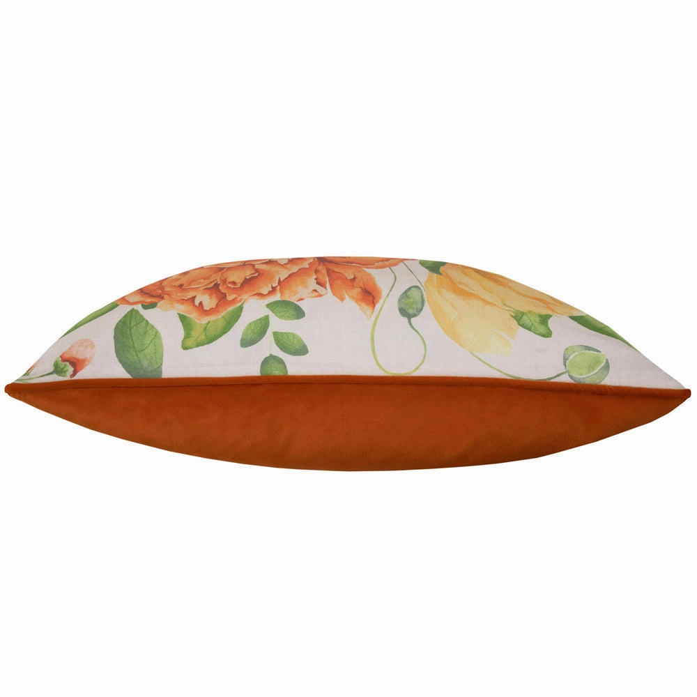Maisie Printed Piped Cushion Sand
