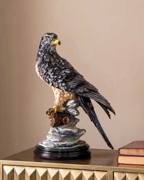 Majestic Hawk Decorative Figurinehome decor ,wall decor 