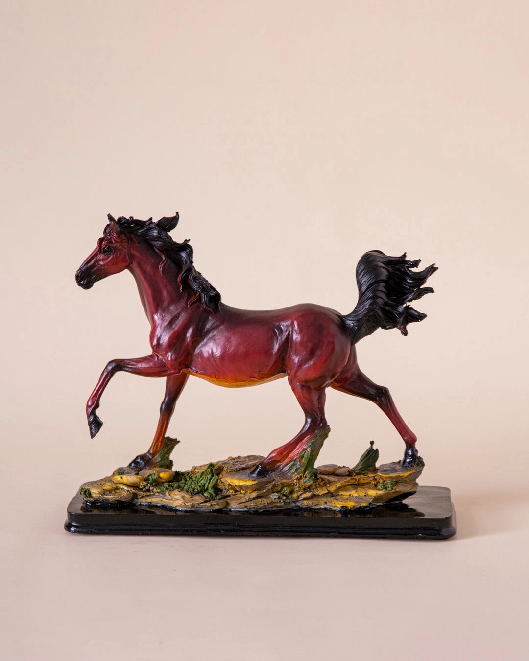 Majestic Running Horse Figurine