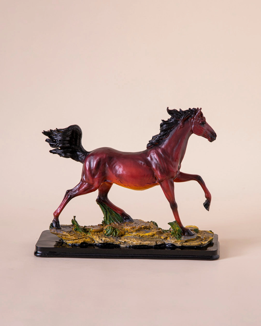 Majestic Running Horse Figurine