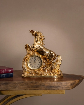 Majestic Stallion Decorative Table Clockhome decor ,wall decor 