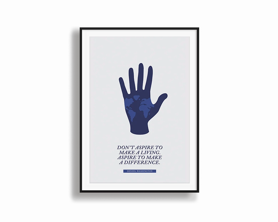 Make A Difference 2nordic style wall decor