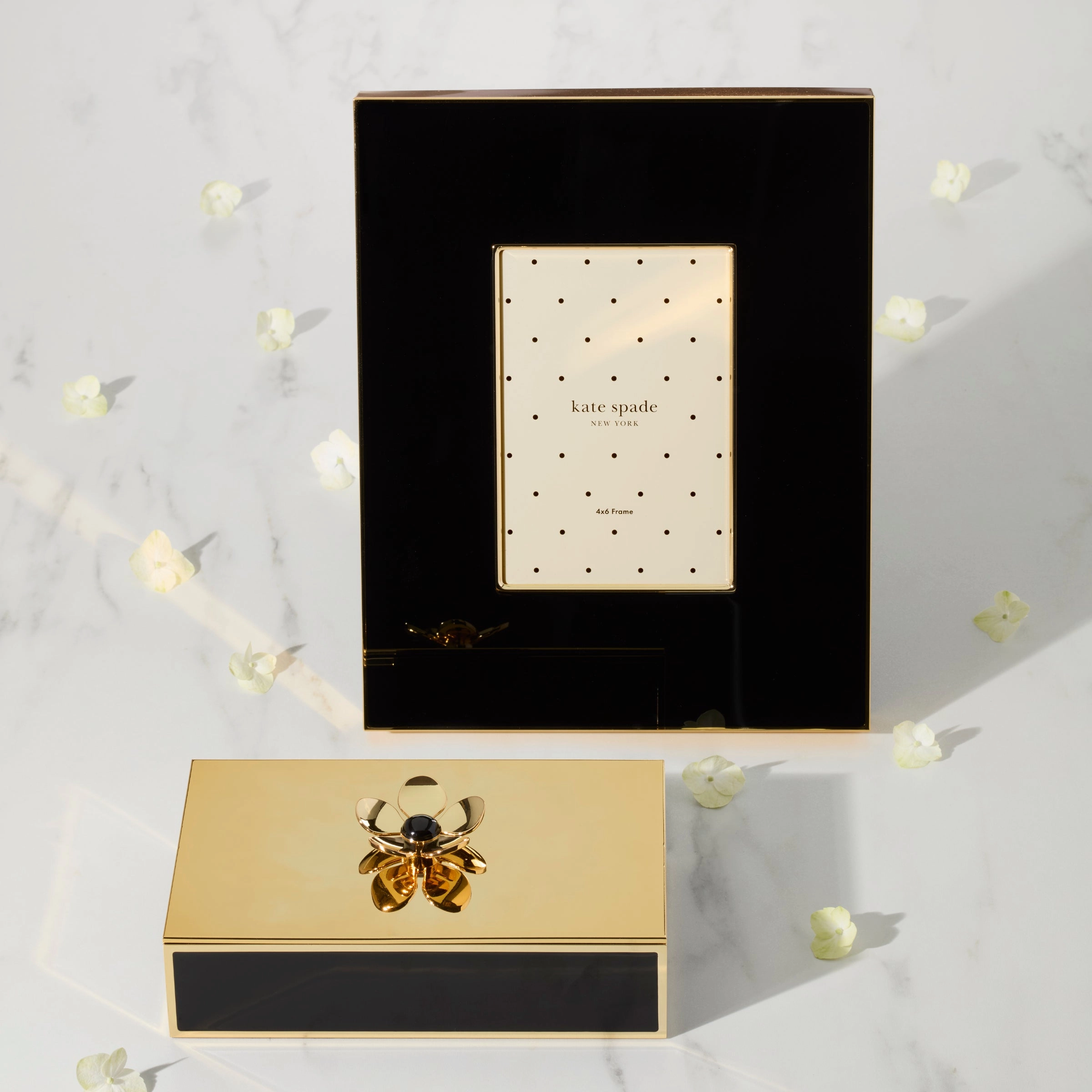 Make It Pop Large Floral Box - Black