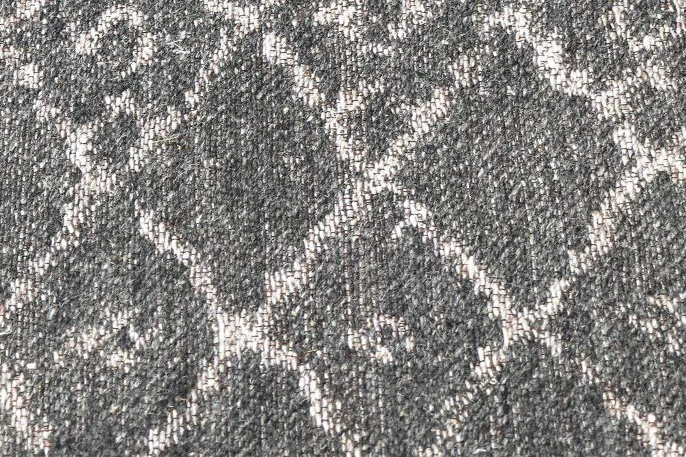 Malaika Charcoal Tribal Rug *NO RETURNS UNLESS FAULTY