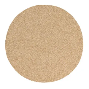 Malia Beige Braided Flatweave Indoor Outdoor Round Rugmodern color block patchwork rug