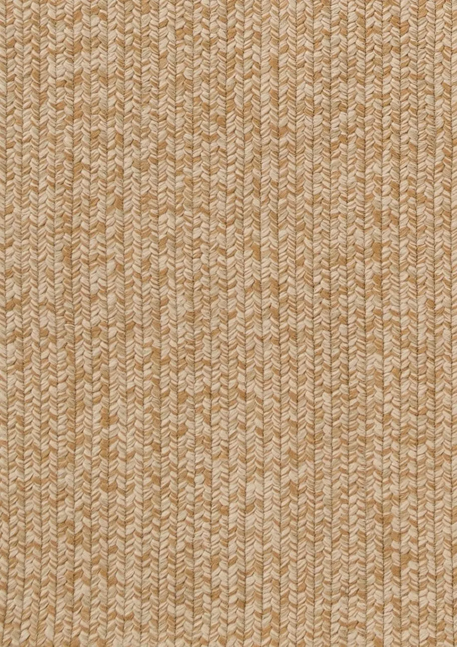 Malia Beige Braided Flatweave Indoor Outdoor Rug