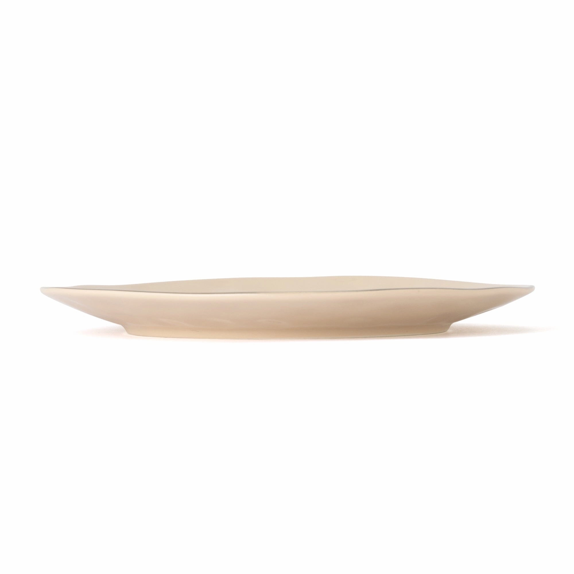 Mallet Plate L Beige