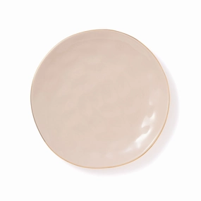 Mallet Plate M Pinkhand-painted ceramic bowl