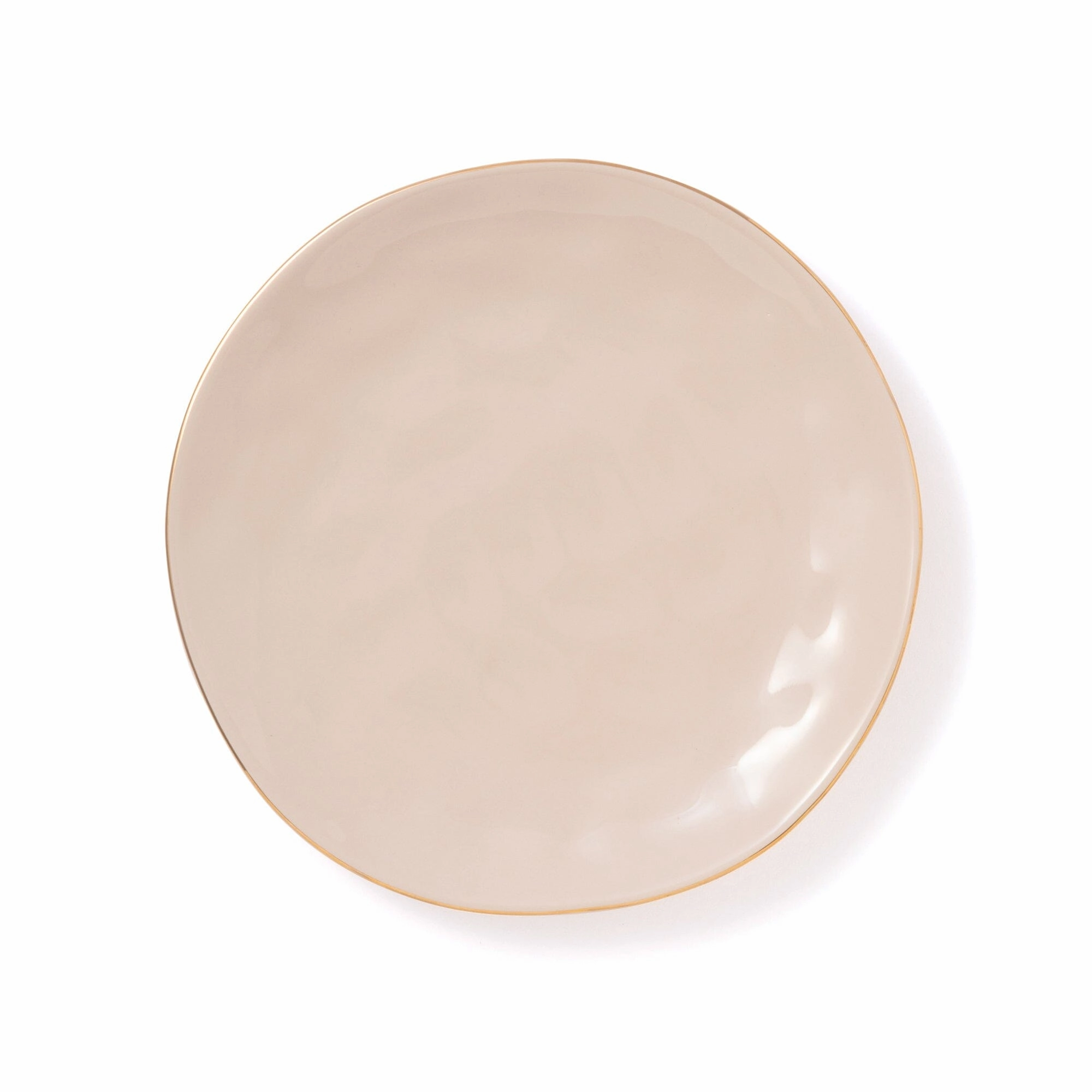 Mallet Plate M Pinkhand-painted ceramic bowl