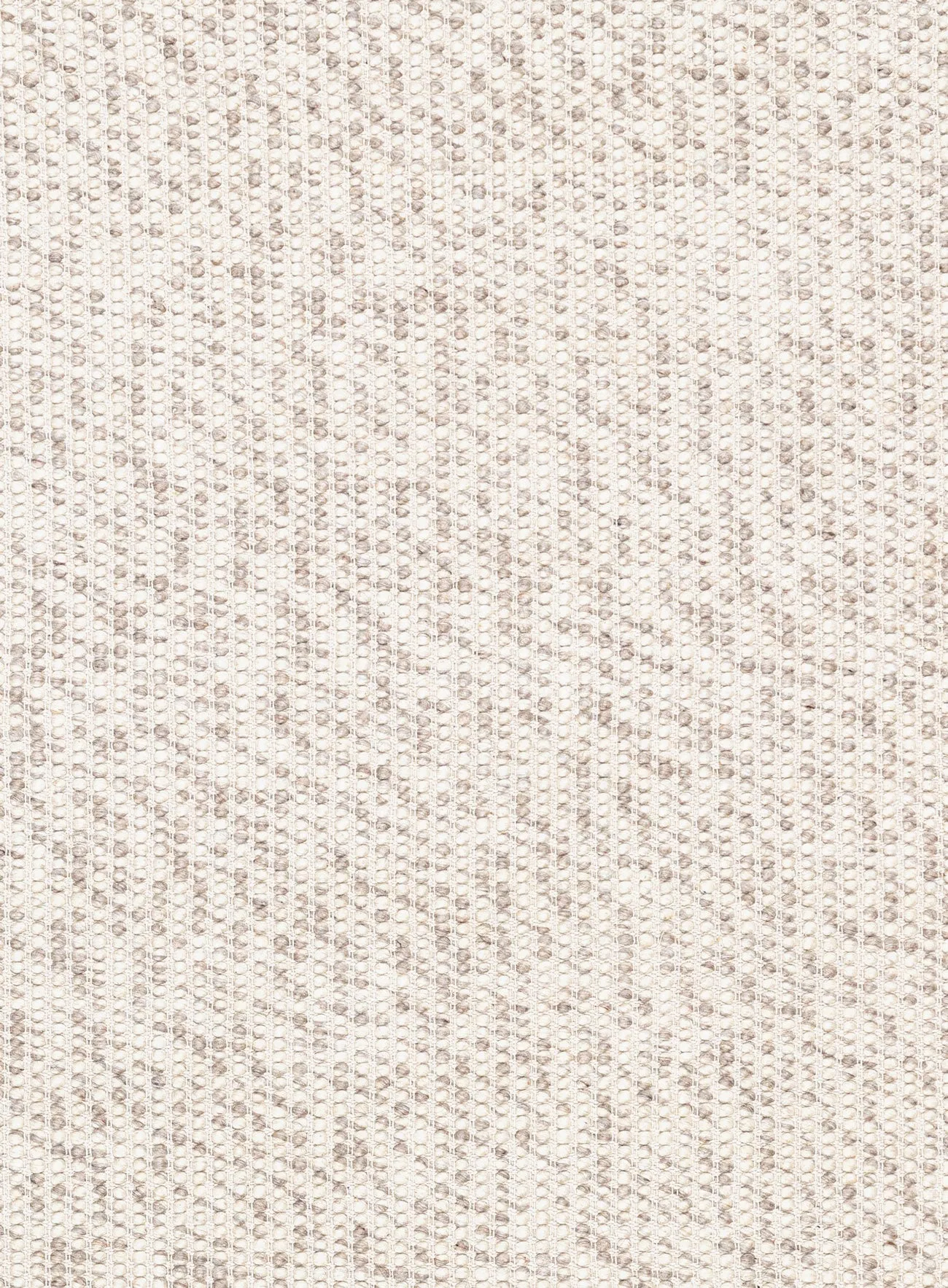 Mallory Marbled Cream and Grey Chunky Wool Rug