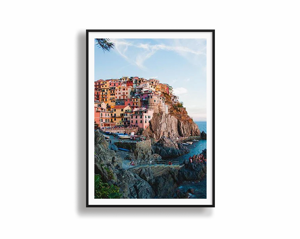 Manarola, Italy - Portraitnordic style wall decor