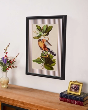 Mangrove Cuckoo Bird Frame Wall Art 12" x 18"nordic style wall decor