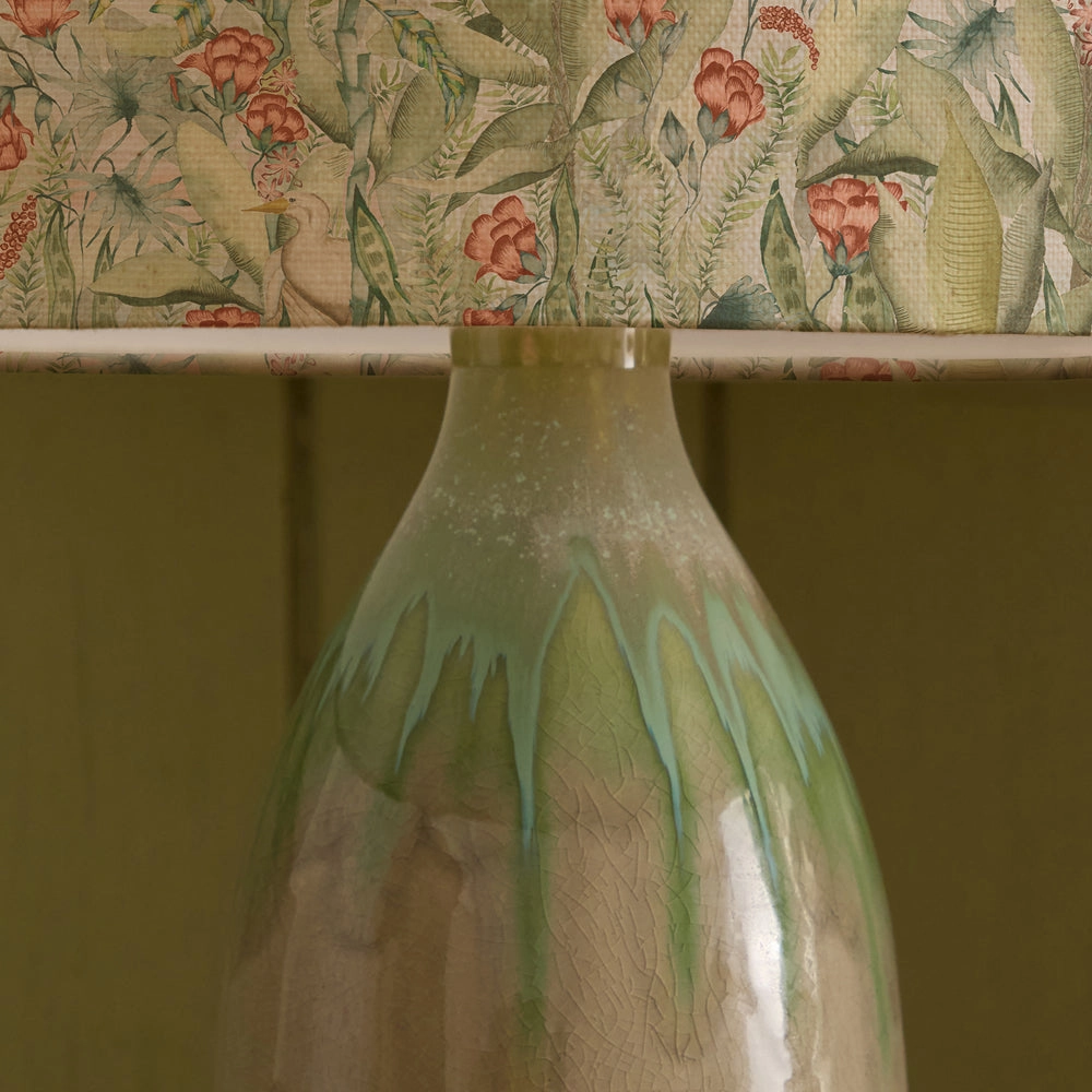 Mangrove Eva & Narvi Complete Table Lamp Jade/Moss