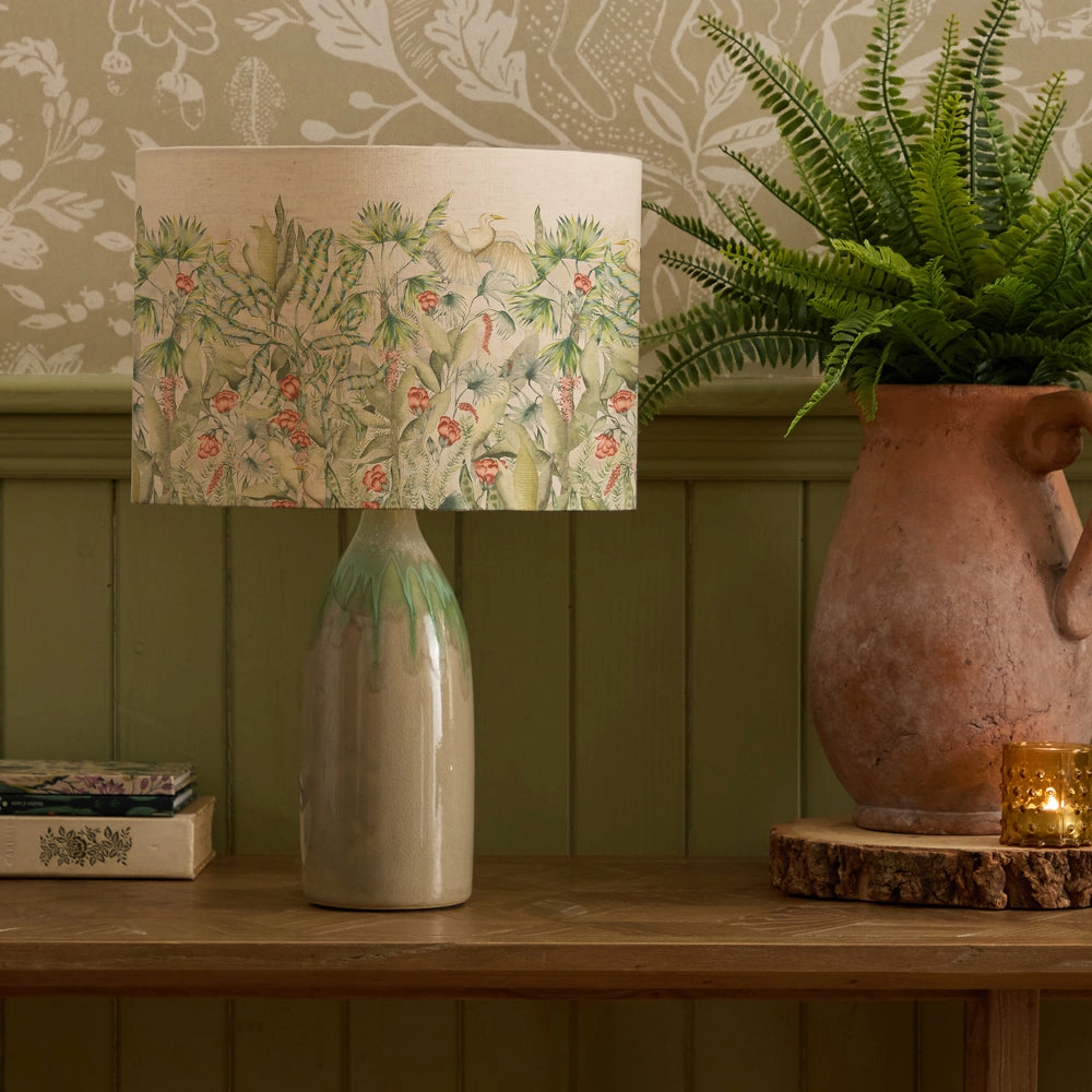 Mangrove Eva & Narvi Complete Table Lamp Jade/Moss