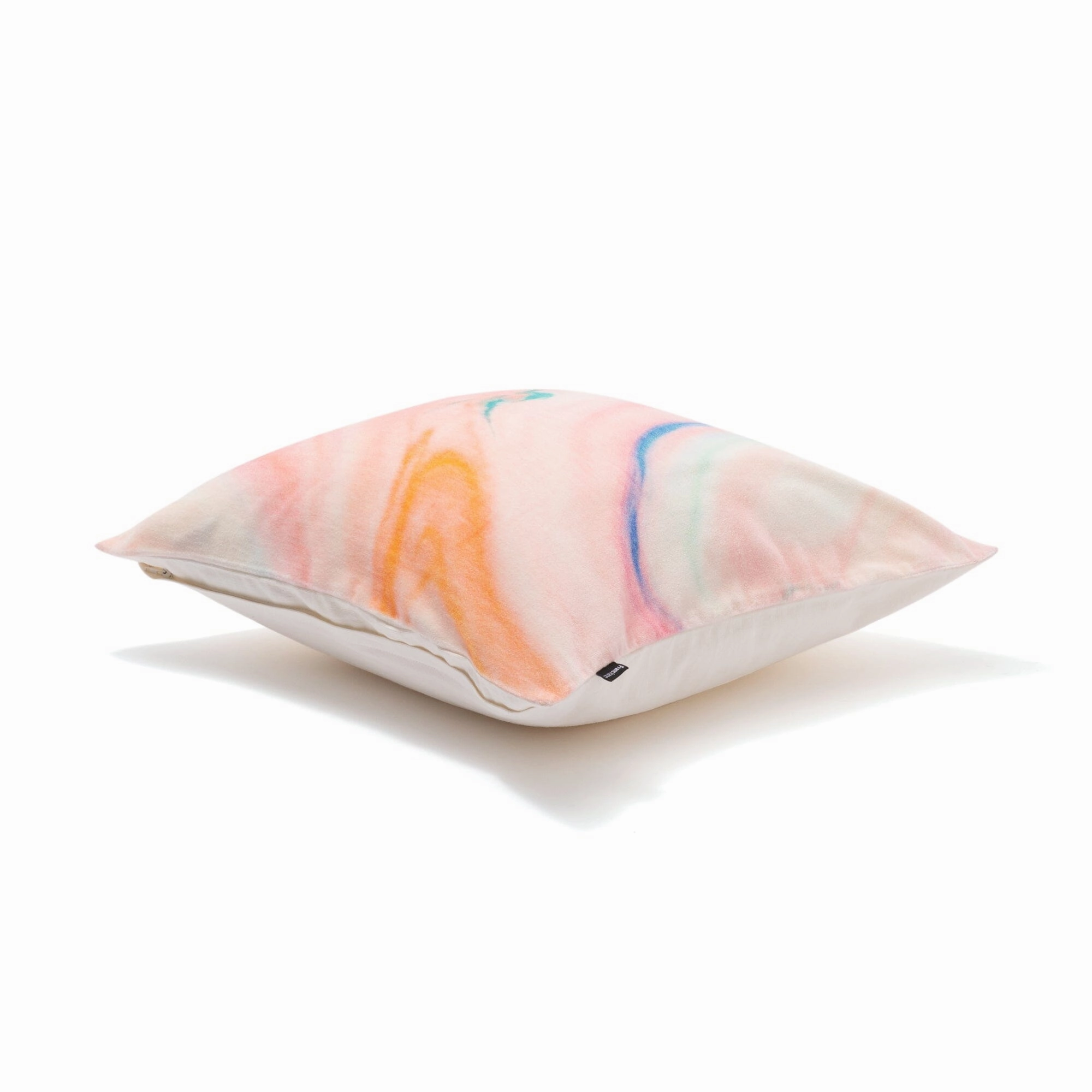 Marble Print Cushion Cover 450 X 450 Pink