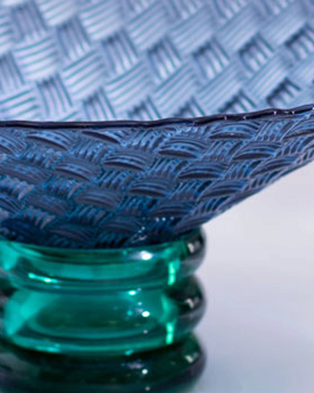 Mariel Footed Bowl - Blue