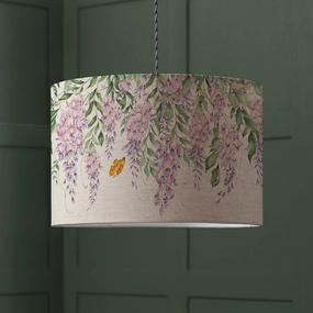 Mariposa Eva Printed Lamp Shade Creammodern home decor ,home decor for bedroom 