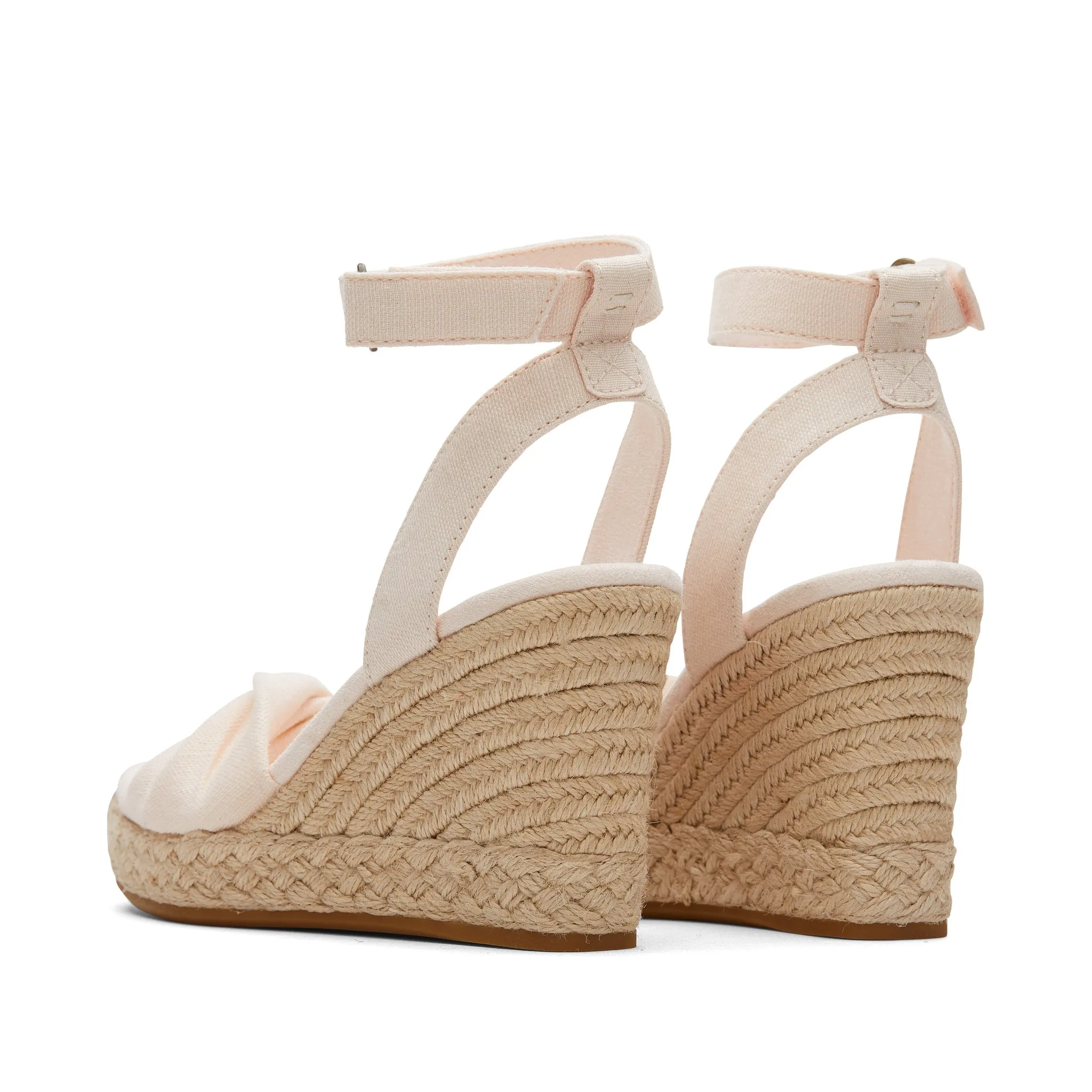Marisela Dusty Peach Wedge Sandal