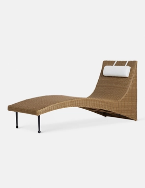 Marisol Outdoor Chaise by Sarah Sherman Samueloutdoor wrought iron plant stand
