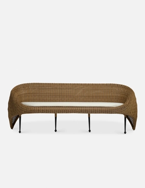Marisol Outdoor Sofa by Sarah Sherman Samueloutdoor wrought iron plant stand