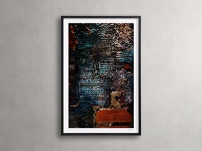 Marks of Glazing Framed Printnordic style wall decor