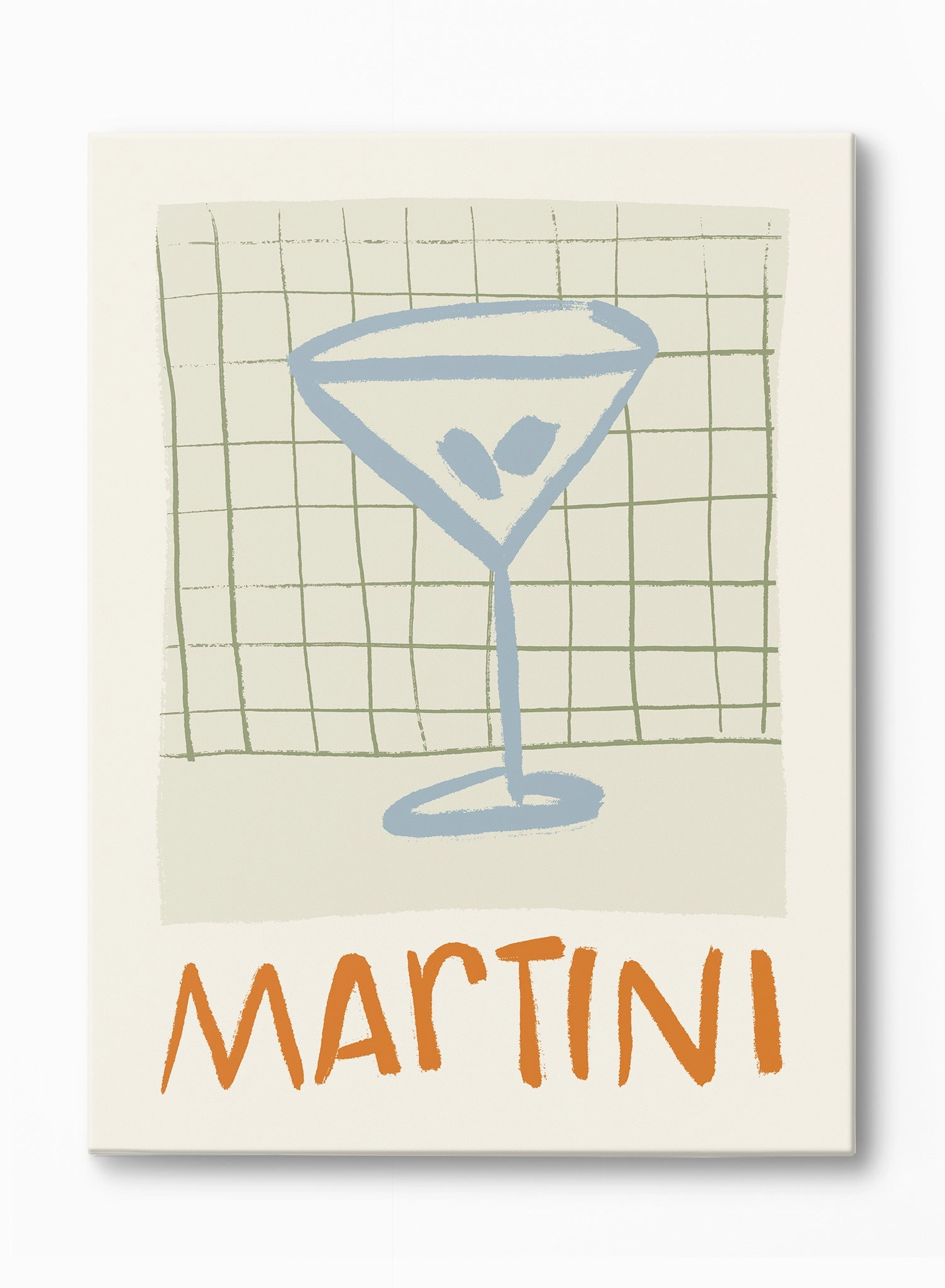 Martiniville, Canvasindoor decorative canvas print