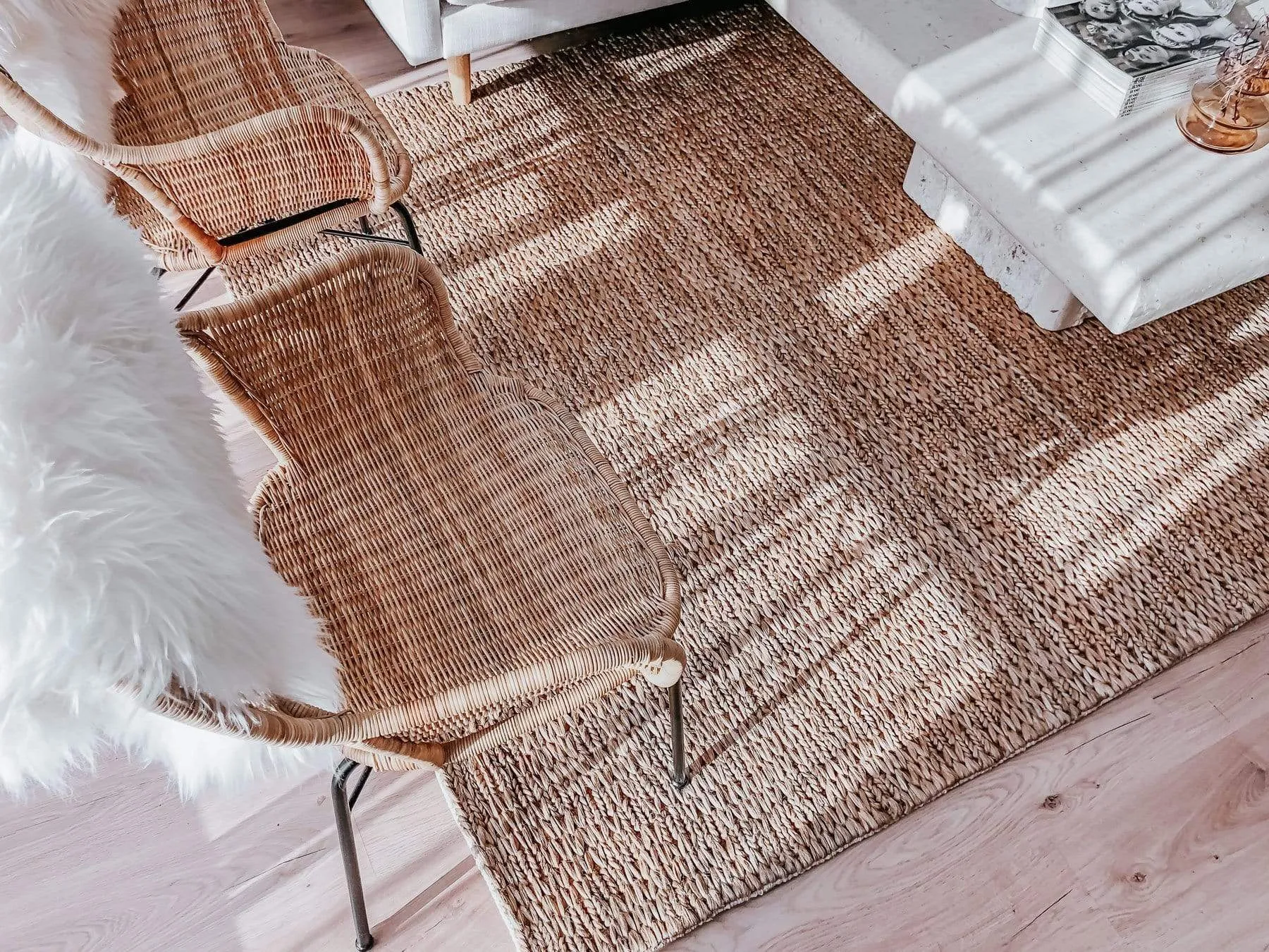 Massika Chunky Jute Rug *NO RETURNS UNLESS FAULTY