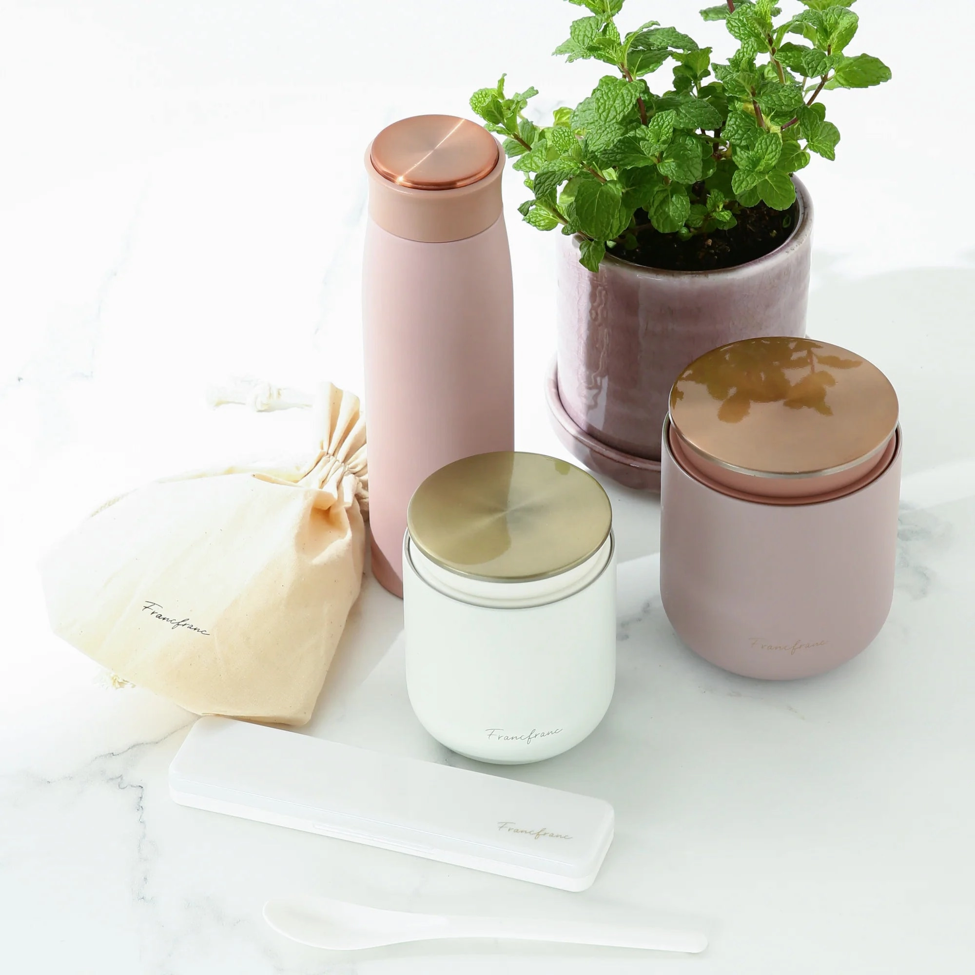 Matte Stainless Bottle 500Ml Pink
