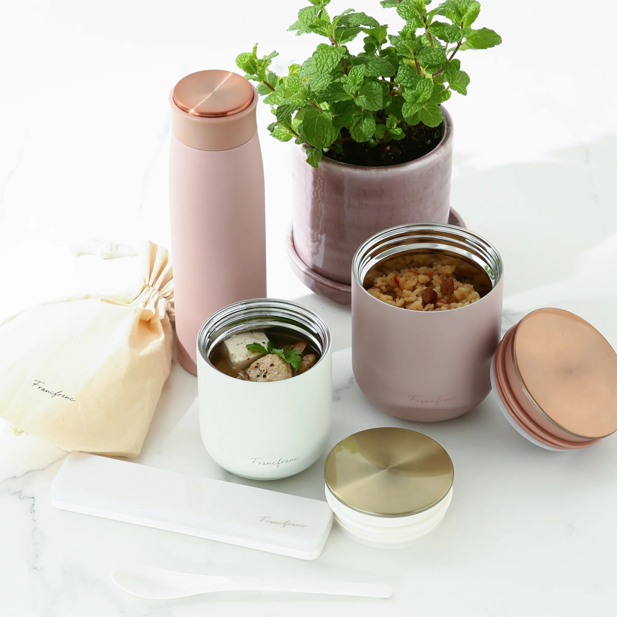 Matte Stainless Bottle 500Ml Pink
