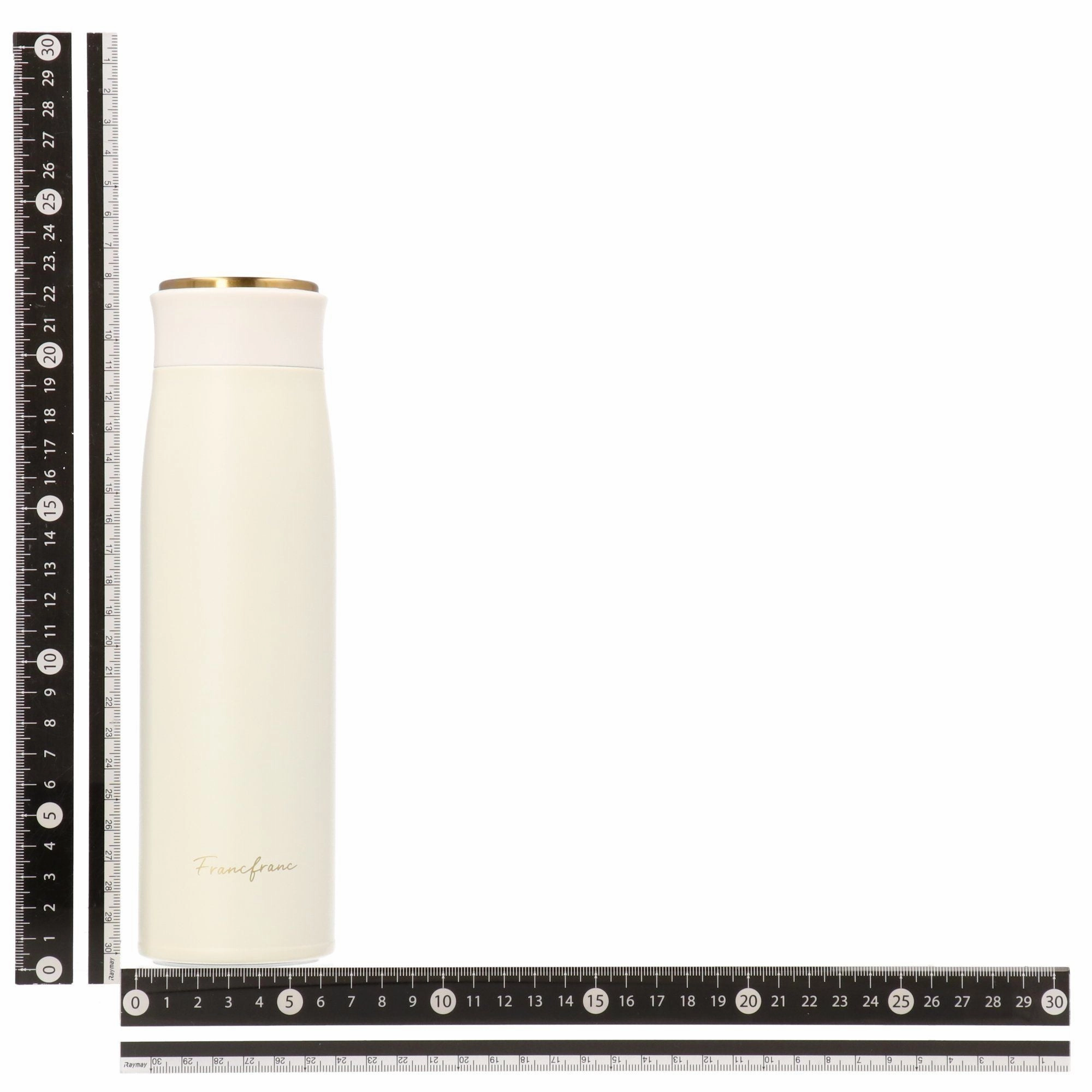 Matte Stainless Bottle 500Ml White