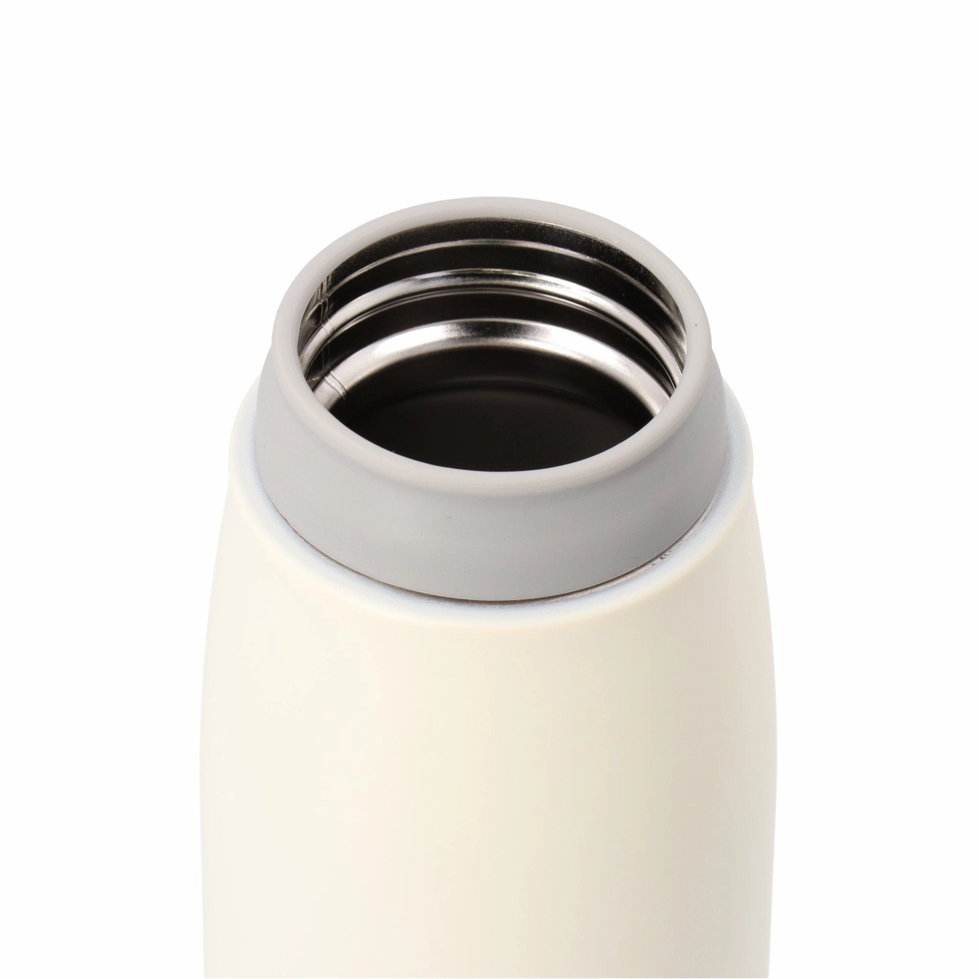 Matte Stainless Bottle 500Ml White