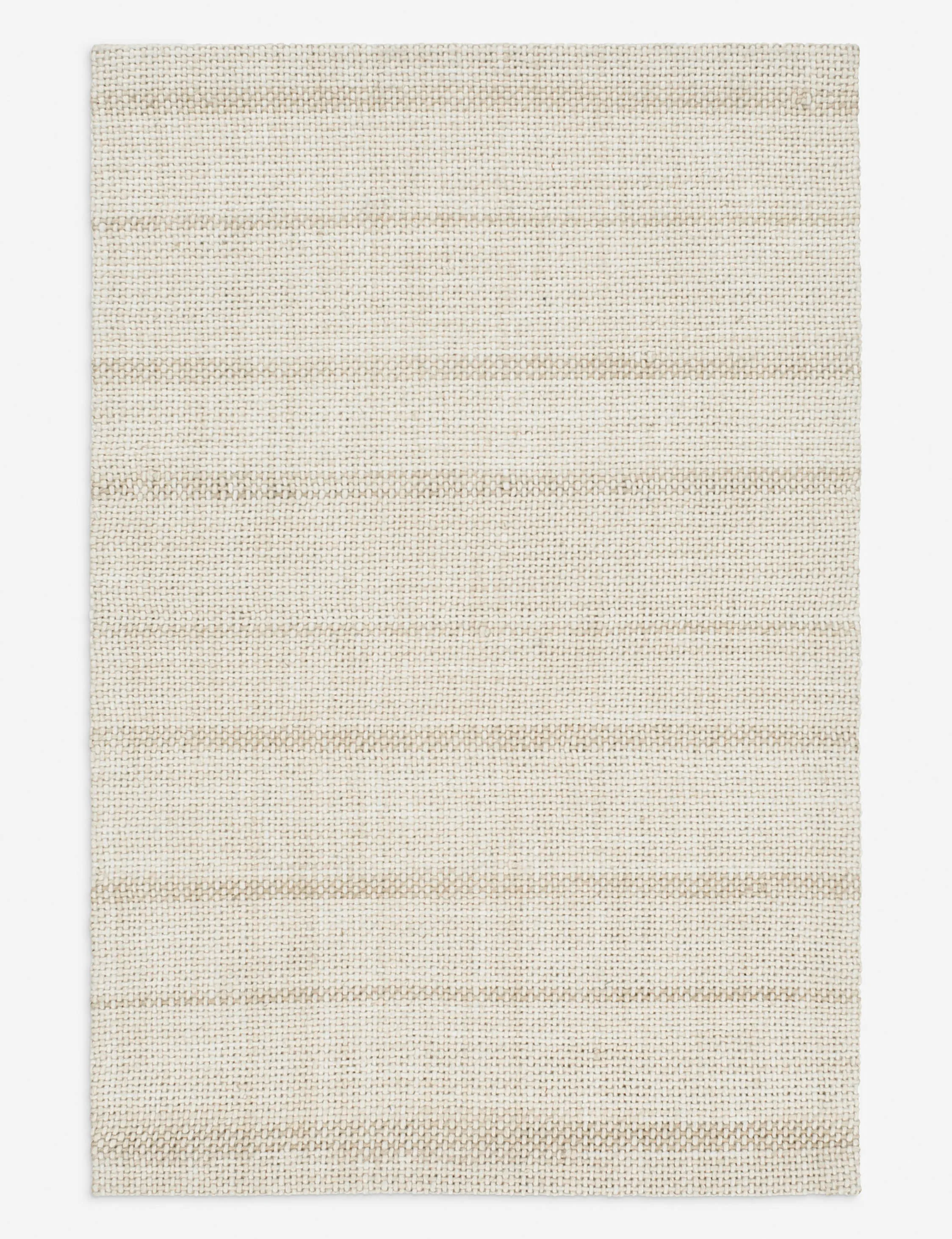 Matti Handwoven Wool-Blend Rugmodern color block patchwork rug