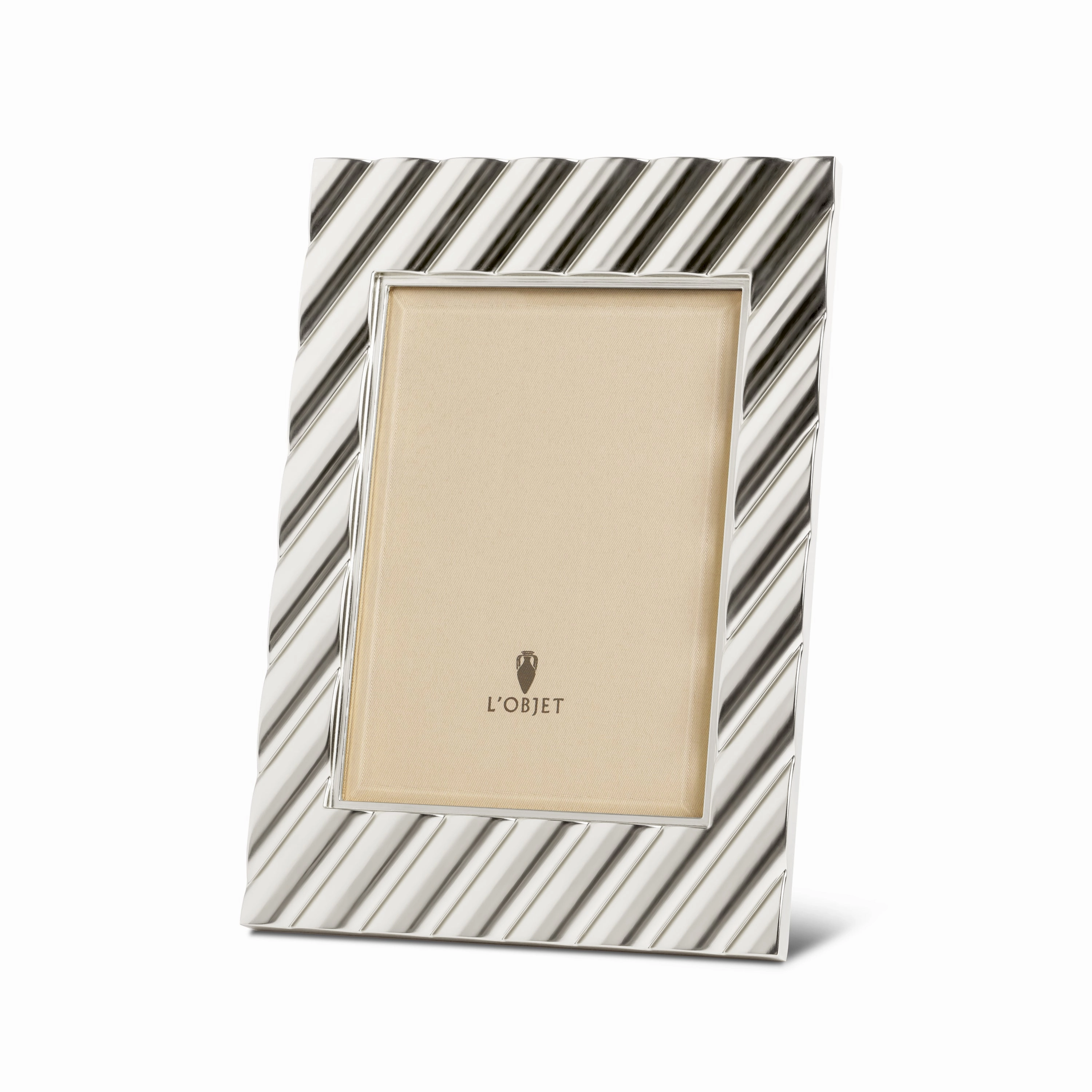 Maxime Frame - Platinum - 5x7"decorative photo frame ,personalized photo frame 