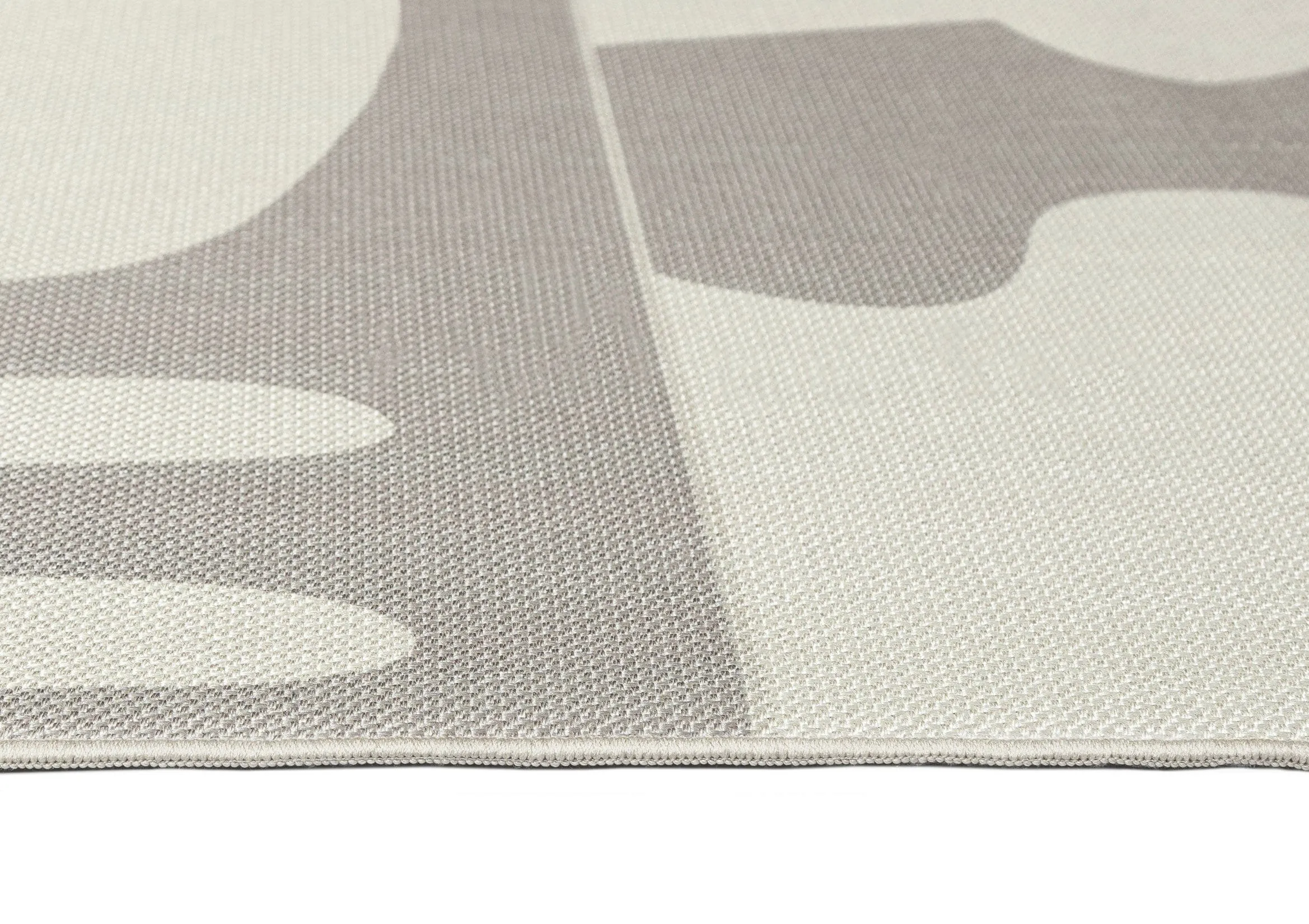 Maylee Grey Graphic Indoor Outdoor Washable Rug *NO RETURNS UNLESS FAULTY