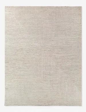 Maynard Hand-Knotted Wool Rugmodern color block patchwork rug