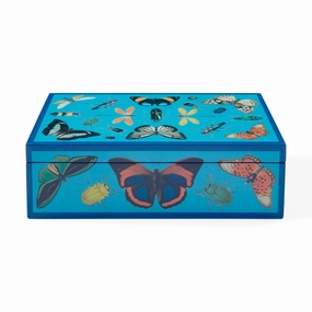 Medium Botanist Lacquer Boxdecorative storage box ,stackable storage box 