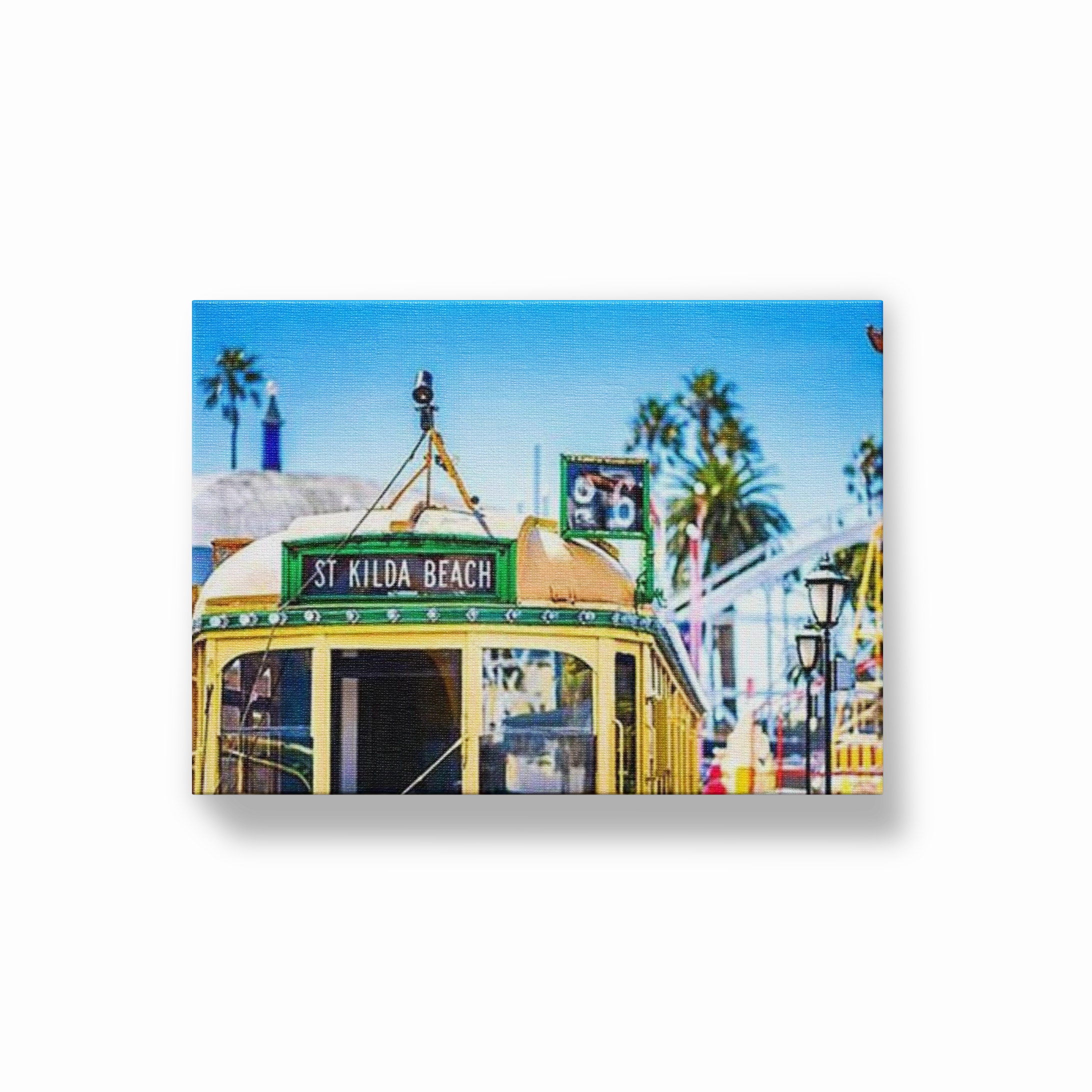 Melbourne - St Kilda Vintage Tram Print